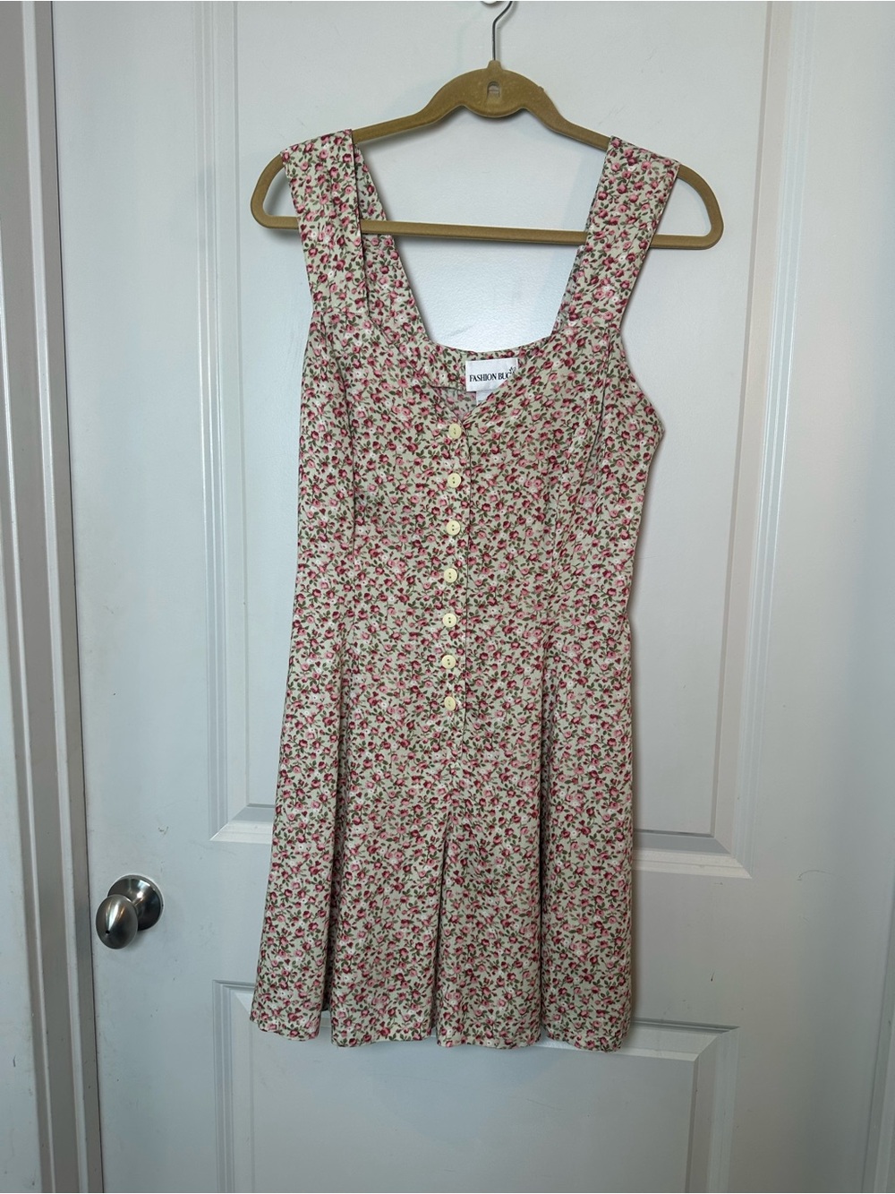 Vintage Y2K Micro Floral Corset Romper Lightweight, Small